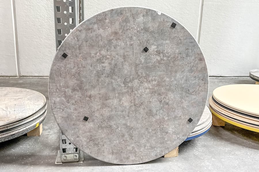 2 Tischplatten R80 SL \Zinc\